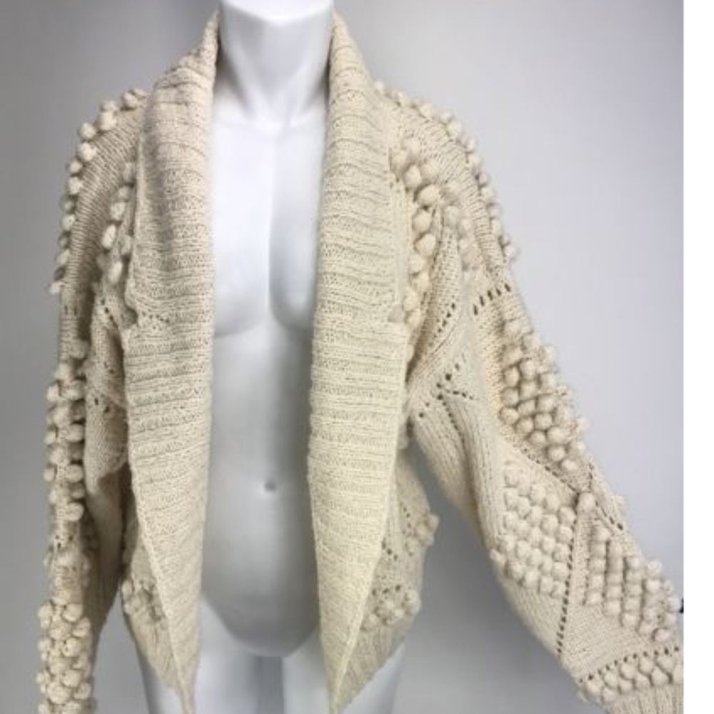 VTG gil aimbez FOREIGN MARKET Sweater Sz Large